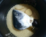 鮭の炊き込みご飯 (頭使用）作り方4写真