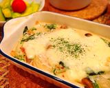 15分で超簡単♡ほうれん草のグラタン作り方7写真