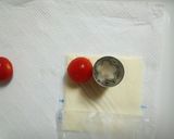 お弁当に♪おめかしミニトマト♪作り方1写真