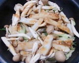 みょうが・しめじ・ハモ天のさっと味噌炒め作り方4写真