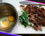 生きくらげ鶏ガラ中華たまご炒め作り方2写真