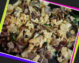 生きくらげ鶏ガラ中華たまご炒め作り方4写真