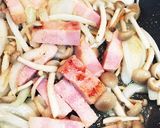 カロリー控えめ♪牛乳でクリームパスタ♡作り方3写真