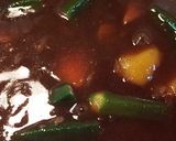 夏野菜たっぷり♡オクラカレー☆*+作り方9写真