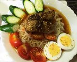 盛付けで豪華☆盛岡冷麺作り方8写真