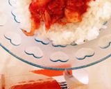 夏バテに☆吉野家キムチで冷たいお茶漬け作り方1写真