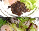ベトナム風☆えびとセロリのビーフンサラダ作り方1写真