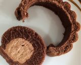 市販のロールケーキで簡単モンチッチケーキ作り方1写真