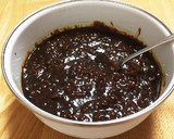 とろ〜り揚げ茄子の肉味噌田楽風♡作り方4写真