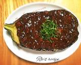とろ〜り揚げ茄子の肉味噌田楽風♡作り方7写真