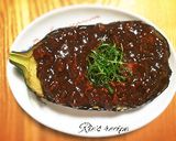 とろ〜り揚げ茄子の肉味噌田楽風♡作り方7写真