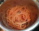 冷凍明太子&しその葉で 明太子スパゲティ作り方3写真