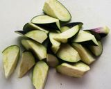 レンジで簡単☆茄子の香味だれ。作り方1写真