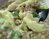 とろけるチーズのサラダ納豆丼作り方4写真