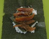 ふくおかの地魚漬けおにぎらず作り方2写真