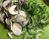 カレー風味のゴーヤチャンプルー作り方1写真