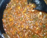 トマト消費★野菜嫌いの為のハンバーグ味丼作り方5写真