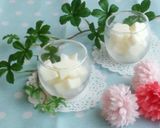 ♡型抜きミルクアイス♡作り方7写真