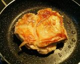 手抜き！名古屋手羽先味の鶏もも焼き作り方2写真