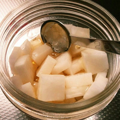 リピ様♡はちみつ大根♡オーダー作成ページ 大根の甘酢漬け（ハチミツ大根☆リメイク） by 野菜ソムリエmiwa
