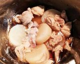 鶏肉と大根の角煮風作り方4写真