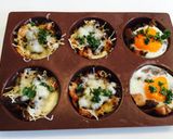 ＊low carb＊エッグボート作り方3写真