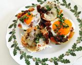 ＊low carb＊エッグボート作り方4写真