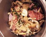 超簡単!!鶏肉ときのこの蒸し煮作り方2写真