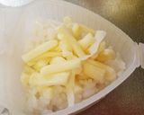 我が家のチーズ入り焼おにぎり作り方1写真