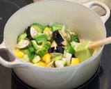❀たっぷり夏野菜のトマト煮＆雑穀ごはん❀作り方3写真