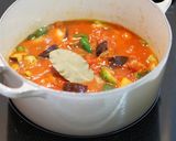 ❀たっぷり夏野菜のトマト煮＆雑穀ごはん❀作り方4写真