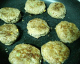 ☆夏☆とうもろこしと枝豆のハンバーグ作り方8写真