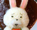 キャラ カレー！紙兎ロペ！作り方3写真