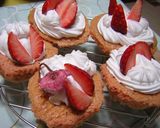 桜のプチケーキ作り方4写真