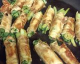 ちんげん菜の肉巻き作り方4写真