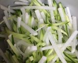 胡瓜と大根の明太マヨ作り方1写真