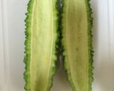 夏におすすめ＊ゴーヤ&豚肉の青椒肉絲作り方1写真