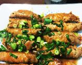 アスパラ×豚肉巻き巻きのニンニク味噌焼き作り方6写真