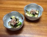 みょうがの梅干し和え作り方3写真