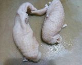 鶏皮なのにヘルシー！さっぱりポン酢あえ☆作り方1写真
