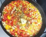 ハーブチキン♡フルーティ野菜ソースがけ作り方9写真