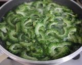 ♪ゴーヤとさきイカの酢の物♪作り方3写真