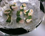 簡単！鶏ささみの　大葉巻き　ニラ葱ソース作り方5写真