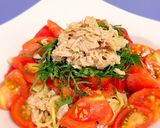 トマトとツナの冷製パスタ作り方6写真