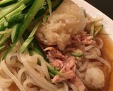 ツナおろしのぶっかけうどん作り方4写真