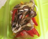 鶏胸ダイエット！きのこのガーリック蒸し作り方3写真