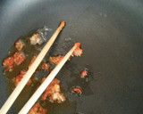 ひき肉とピーマンの麻婆風炒め☆作り方3写真