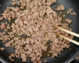 ひき肉とピーマンの麻婆風炒め☆作り方4写真