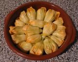 ズッキーニの花のチーズ詰め作り方3写真