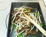 お弁当の一品✩牛肉ともやしの炒め物作り方4写真